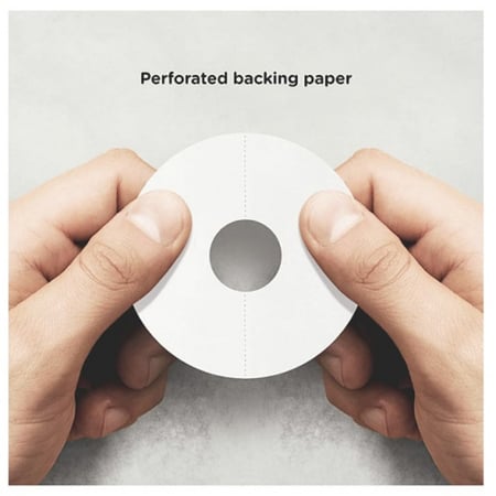 30 لصقه لون بنفسجي ضد الحساسية لتثبيت سنسر فريستايل بفتحة متوسطة