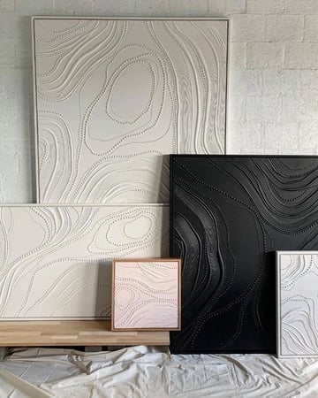 لوحة عقد اللؤلؤ