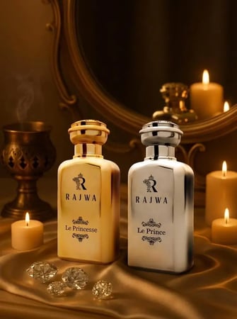يتكون هذا العرض من عبوتين: عطر الأميرة Le princesse-عطور رجوى