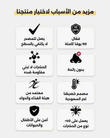 مبيد نمله المبيد للقضاء على الحشرات نهائي 3 عبوات