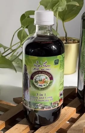 زيت التاج العشبي الهندي 108 عشبة