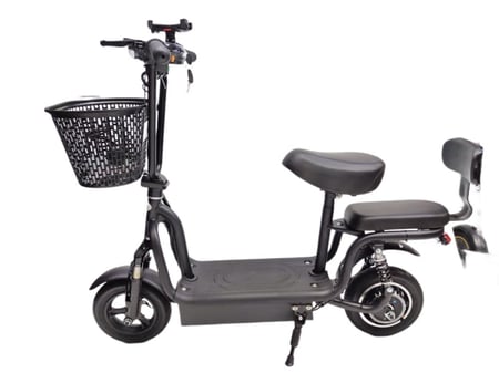 سكوتر  كهربائي ابو كرسيين المطور - متجر مرح الاجيال