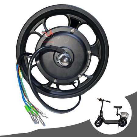 محرك ( موتور - دينمو ) 48V 500W لسكوتر كهربائي ابو سلة