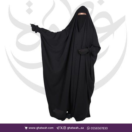 عباية نورة راس زرار من الأمام