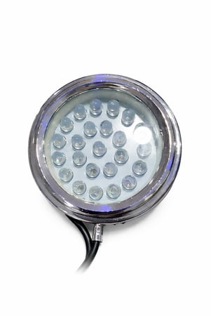كشاف نافورة بلاستك -24W-12V- 24 LED- RGB