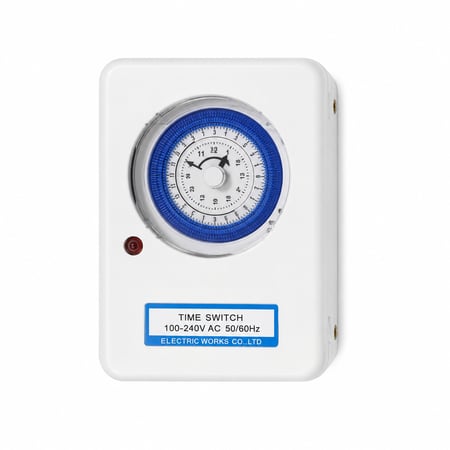 تايمر مسبج - ازرق 100V-240V.1500W-16A