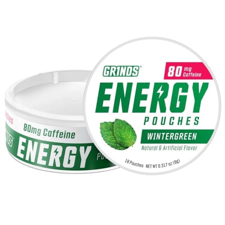 Wintergreen ENERGY POUCHES 80mg نعناع  ٨٠ملغ