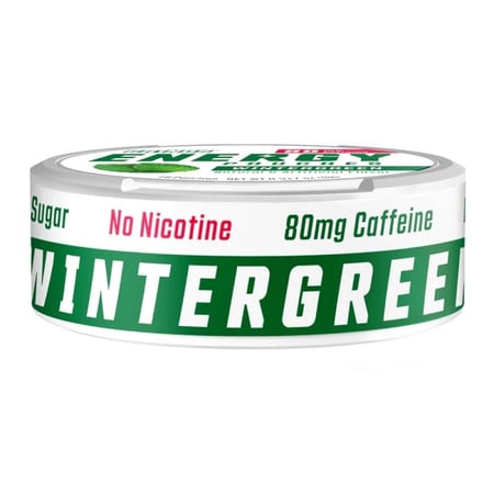 Wintergreen ENERGY POUCHES 80mg نعناع  ٨٠ملغ