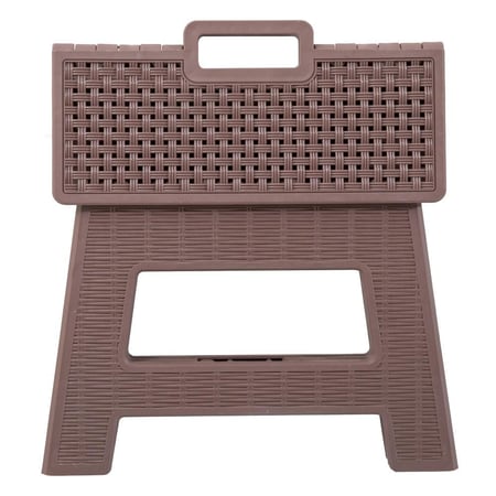 كرسي وسلم بلاستيك يتحمل 100 كجم، سهل التنظيف،ضمان سنتان