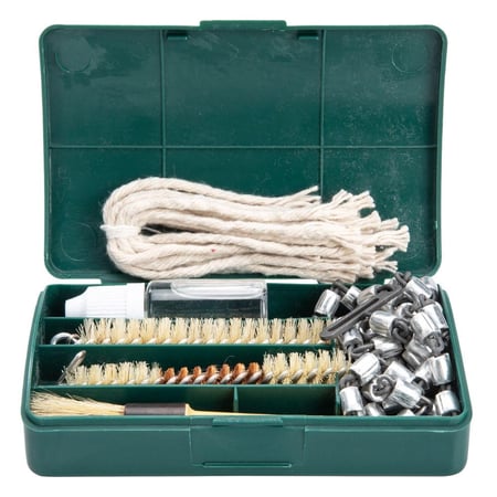 طقم تنظيف أسلحة 6 قطع - يسهل التنظيف والصيانة، يحافظ على تنظيم الأدوات، مناسب للتنقل والاستخدام الميداني،ضمان سنتان