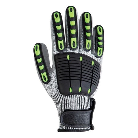 قفازات امان 25 سم- حماية عالية من القطع والصدمات، راحة أثناء الاستخدام، مناسبة للبيئات الخطرة،ضمان سنتان