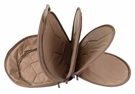 جراب صحون 4 دور 42*42*7سم، تحافظ على الصحون من الكسر، توفر تنظيم متناسق للصحون،ضمان 3 سنوات