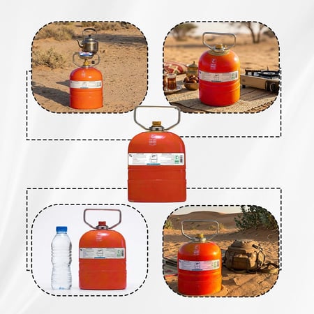 دبة غاز هندية قابلة للتعبئة 0.5 كجم عريضة – آمنة بعلامة الجودة السعودية وضمان 5 سنوات