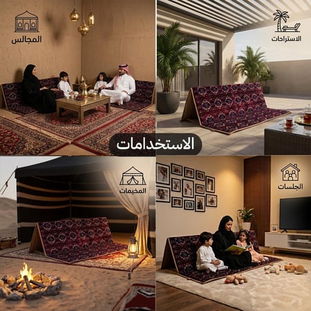 كرسي روفا يتحمل 180 كجم، راحة مزدوجة فاخرة، ضمان سنتان