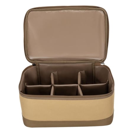 شنطة 6 علب غاز 450 جرام- تخزين آمن ومنظم، حماية من الصدمات، سهل الحمل والنقل،ضمان 3 سنوات