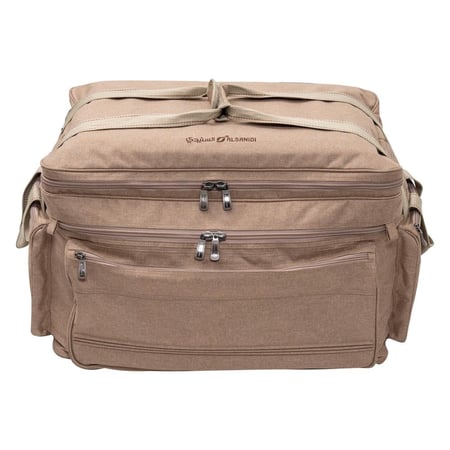 عزبة السنيدي بصندوق حديد 139 لتر- يحمي الأغراض من الرطوبة والأتربة، يتحمل ظروف الرحلات، ينظم ويحفظ المحتويات،ضمان 3 سنوات