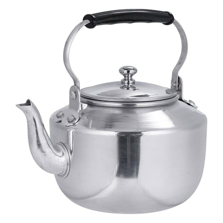 ابريق شاهي المونيوم 0.7 لتر- سهل الحمل والتنقل، يحافظ على حرارة الشاي، مقاوم للصدأ وسهل التنظيف،ضمان سنتان