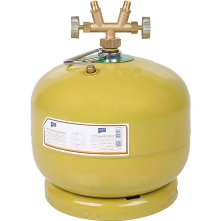 قسام غاز نحاس - تشغيل جهازين غاز في نفس الوقت، سهل التركيب، يعزز الأمان،ضمان سنتان