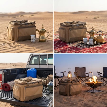 عزبة المملكة 81 لتر، تتحمل الاستخدام القاسي، سهلة الحمل والتنظيف، توفر مساحة تخزين كبيرة،ضمان 3 سنوات