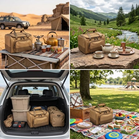 شنطة شاي 14 لتر،، توفر تنظيمًا مريحًا،ضمان 3 سنوات