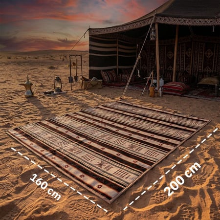 فرشة جلوس مبطنة بالاسفنج 1.6×02 م، تدعم الجسم وتخفف الضغط،ضمان سنتان