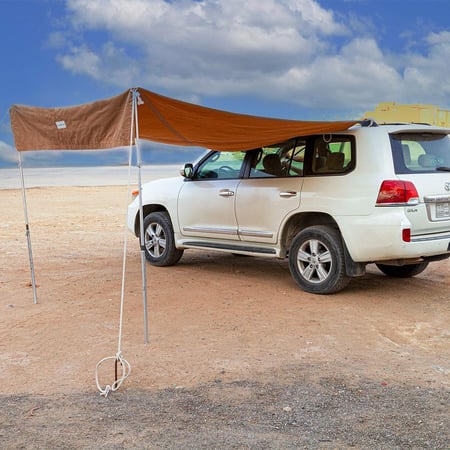 مظلة سيارة قابلة للطي