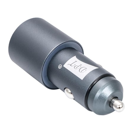 شاحن اجهزة على ولاعة السيارة بمخرجين قدرة 40 واط- شحن سريع لأكثر من جهاز، متين وخفيف الوزن، متوافق مع معظم المركبات،ضمان سنتان