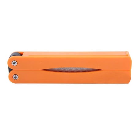 مسن سكين كريستال يدوي - شحذ سريع وفعال، سهل الحمل والتخزين، استخدام آمن ومريح،ضمان سنتان