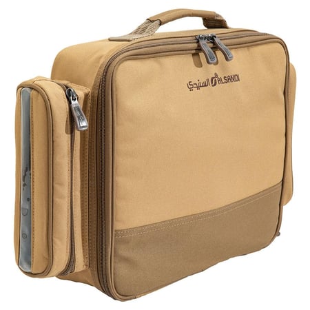 شنطة شاي 16 لتر متينة وتتحمل الاستخدام اليومي تنظيم سهل بفضل الجيوب المتعددة خفيفة وسهلة الحمل ضمان 3 سنوات