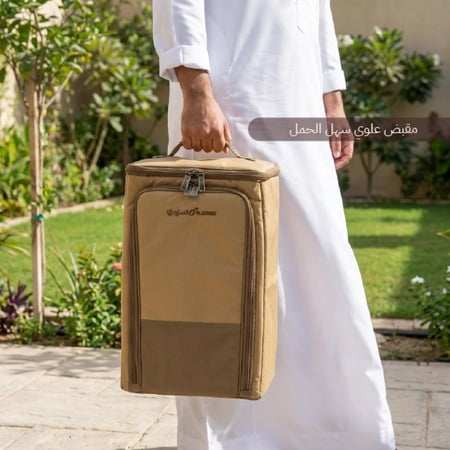 شنطة حوافظ اطعمة مكتملة 3حافظة 1.65 لتر + 4 حافظة 1.15 لتر- تحفظ الحرارة، توفر تنظيم عالي، تسع كمية كبيرة من الطعام،ضمان سنتان