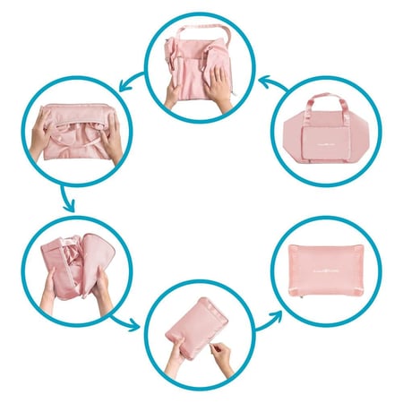 شنطة سفر نسائية 41* 22* 42 سم- سعة قابلة للتوسعة، مقاومة للماء، تنظيم الأغراض بسهولة،ضمان سنتان