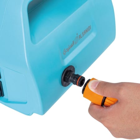 مضخة ماء كهربائية 53* 42* 53.5سم- سهلة النقل، تشغيل مباشر من السيارة، تتحمل الاستخدام المكثف،ضمان سنتان