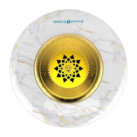 مبخرة كهربائية قابلة للشحن 12*12*8.5 سم قدرة2000 ملي - سهلة الحمل، شحن USB عملي، تصميم أنيق يناسب الهدايا،ضمان سنتان