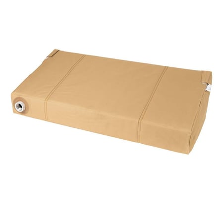 تانكي ماء الومنيوم للسيارات تلبيسة لاندكروزر + باترول 2008 + 100 لتر - يتحمّل الظروف القاسية، يحافظ على برودة المياه، يوفر مساحة داخل السيارة،ضمان سنتان