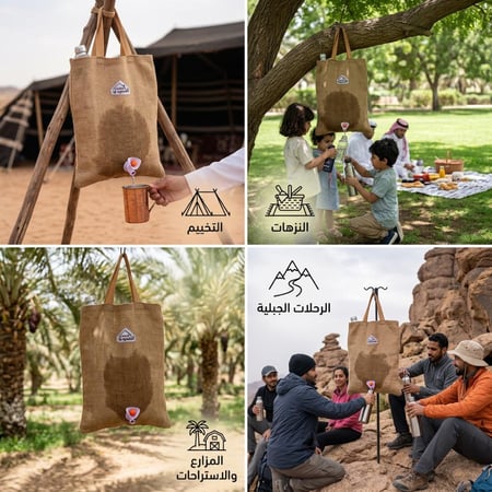 مطارة ماء 7.5 لتر- تحافظ على برودة الماء لفترات طويلة،ضمان سنتان