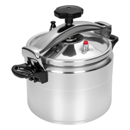 قدر ضغط الومنيوم ثقيل 7 لتر، يُسرع من عملية الطبخ، ضمان سنتان