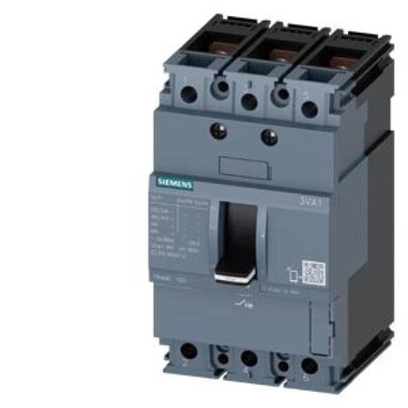3VA1010-2ED32-0AA0,circuit breaker 3VA1 IEC Frame 100 breaking capacity class B Icu\\\\\\\=16 kA @ 415 V 3-pole, line protection TM210, FTFM, In\\\\\\\=100 A overload protection Ir\\\\\\\=100 A permanently set short-circuit protection Ii\\\\\\\=10 x In nu