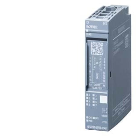 6ES7131-6BF00-0DA0,SIMATIC ET 200SP, digital input module, DI 8x 24 V DC High Speed-SIEMENS