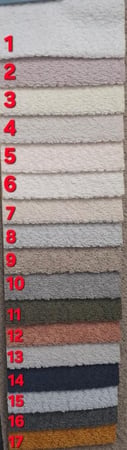 سرير الهبه بقماش منقط  الترند