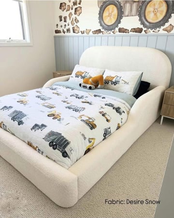 سرير اطفال نداف بمقاسات مختلفة والوان متعددة