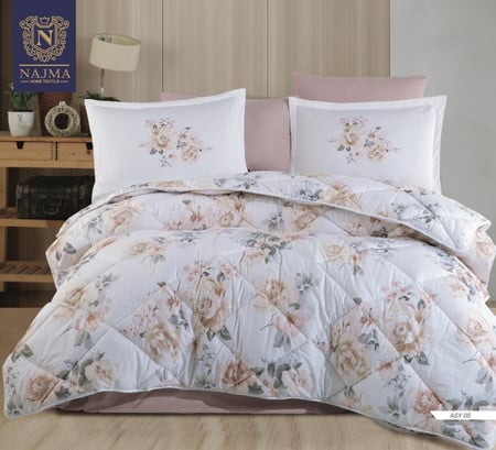 مفرش سيلا كنج قطن100%تركي