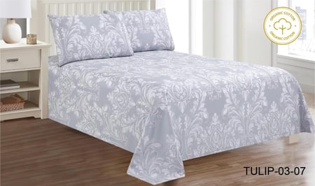 شرشف نفرين قطن مفتوح