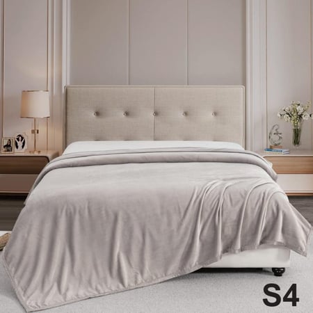 بطانيه خفيف ناعم فاخر كوين 200*220