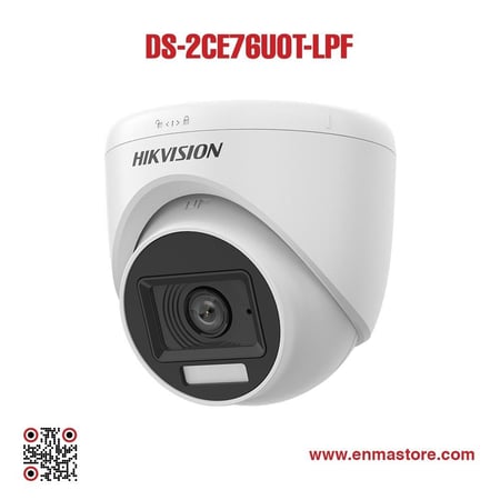 كاميرا أنالوج هيكفيجن DS-2CE76U0T-LPF بدقة 8 ميجابكسل مع رؤية ليلية ذكية