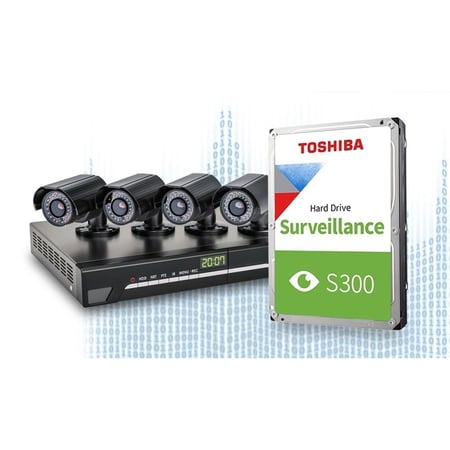هارديسك توشيبا S300 سعة 4 تيرابايت