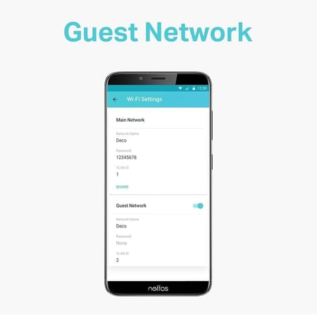 نظام واي فاي منزلي من 3 اجهزة لتغطية شبكية واسعة وسلسة TP-Link Deco E4 Mesh