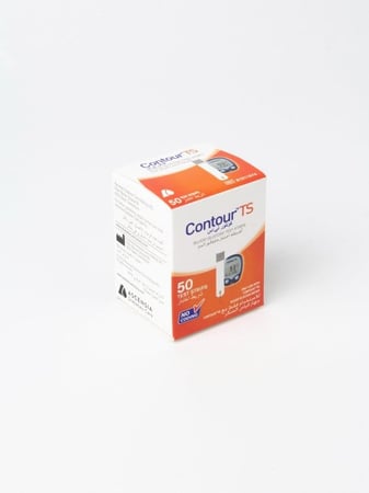 شريط سكر كونتور تي اس CONTOUR TS