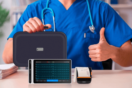 جهاز تخطيط القلب محمول NeoECG S120