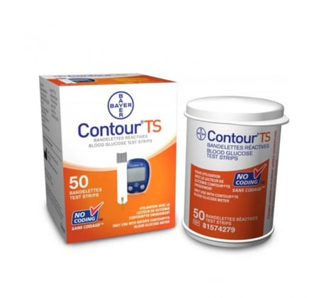 شريط سكر كونتور تي اس CONTOUR TS