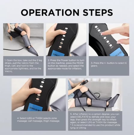 جهاز دكتور لايف للاقدام تحكم متعدد كهربائي